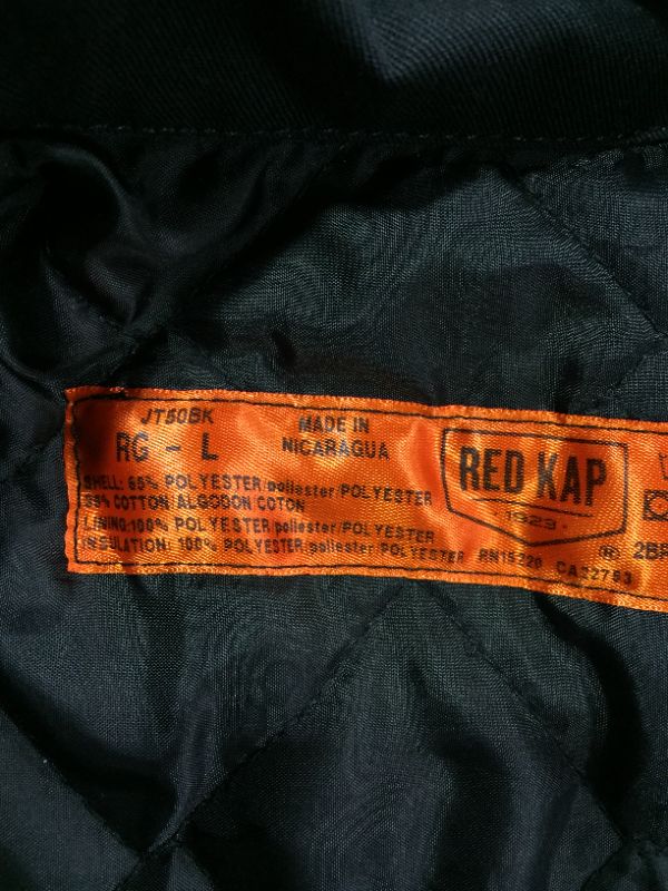 Photo 3 of Red Kap Men's Perma Lined Panel Jacket L
