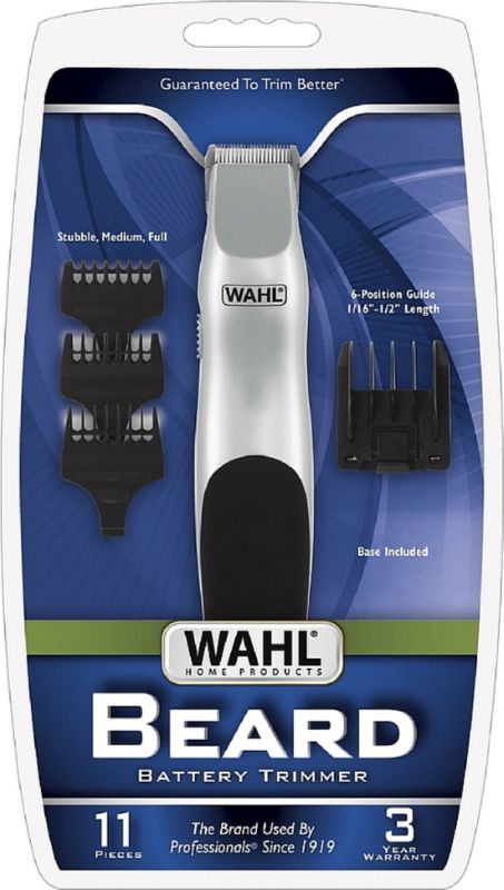 Photo 1 of Wahl Cordless Battery Operated Beard Trimmer 1 Ea
