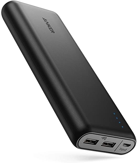 Photo 1 of Anker PowerCore 20,100mAh Portable Charger Ultra High Capacity Power Bank with 4.8A Output and PowerIQ Technology, External Battery Pack for iPhone, iPad & Samsung Galaxy & More (Black)
