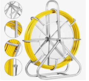 Photo 1 of (6mm 130m) Fiberglass Wire Cable Rod Duct Rodder Fishtape
