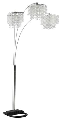 Photo 1 of Crystal Drop Shade Floor Lamp Chrome
