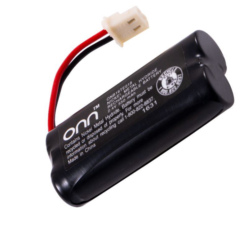 Photo 1 of Onn. Rechargeable Cordless Phone Battery, 2.4V/550mAh NiMH
