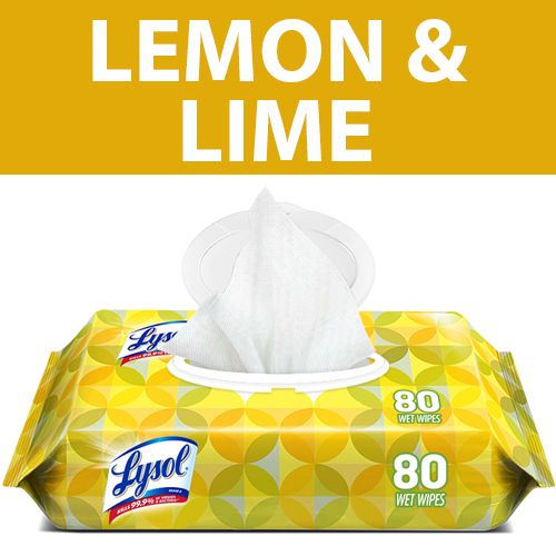 Photo 1 of 4 pack - Lysol Handi-Pack Disinfecting Wipes, 80ct, Lemon & Lime Blossom
