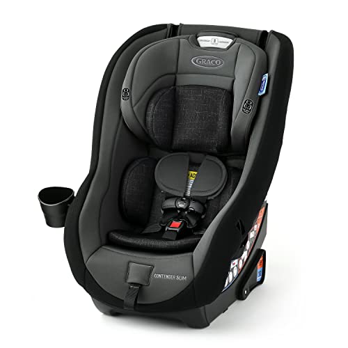 Photo 1 of Graco Contender Slim Convertible Car Seat in West Point Grey/black
