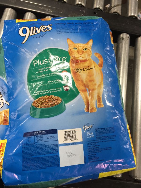 Photo 3 of 9Lives Plus Care Dry Cat Food Bonus Bag, 13.2-Pound
