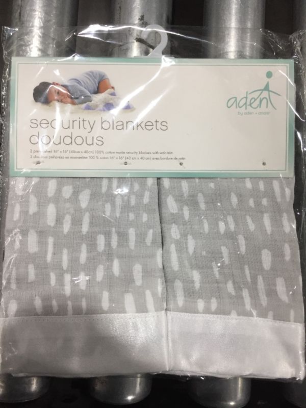 Photo 1 of Aden + Anais Essentials, Security Blankets, Pasture 2-pack
