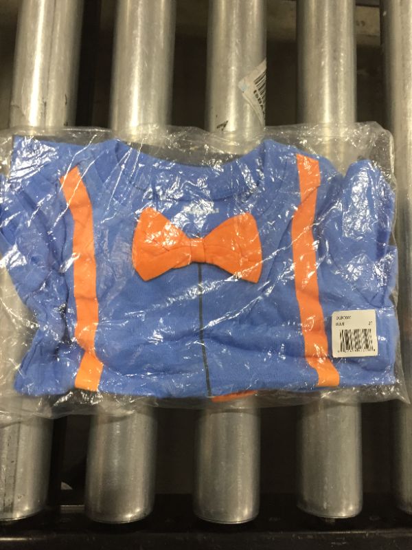 Photo 2 of Blippi Roleplay Shirt and Hat Roleplay Set with Printed Bow Tie and Suspenders 2T
