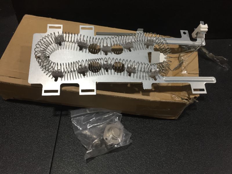 Photo 1 of 8544771 Dryer Heating Element and 279973 Thermal Fuse Thermostat Cut Off Kit by Blue Stars - Exact Fit for Whirlpool Kenmore Dryers Replaces WP8544771 PS11746337 EAP11746337 7154072 AP6013115