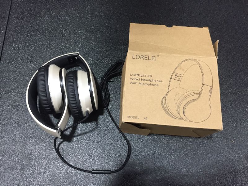 Photo 3 of LORELEI X6 Over-Ear Headphones with Microphone