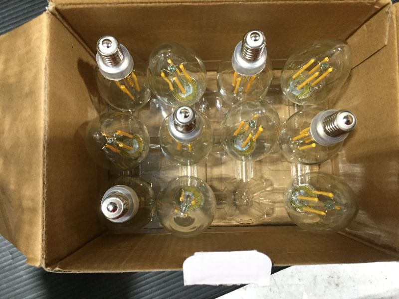 Photo 1 of B11 E12 LED Candelabra Base Bulbs 60W Equivalent - FLSNT 4.5W Dimmable LED Candle Light Bulbs - 2700K Soft White