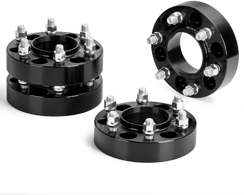 Photo 1 of 6x5.5 to 6x5.5 Wheel Spacers for Silverado/Yukon XL/Avalanche 1500,dynofit 1.5"(38mm) 6x139.7 M14x1.5 78.1mm Hubcentric Forged Spacer for Escalade/K1500 Suburban/Sonora and More 6Lug Wheels/Rims
