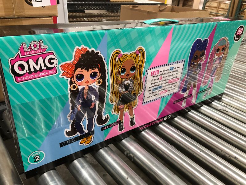 Photo 2 of L.O.L. Surprise! O.M.G. 4 Pack Fashion Doll Set with 80 Surprises
