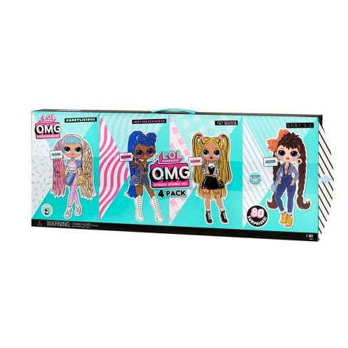 Photo 1 of L.O.L. Surprise! O.M.G. 4 Pack Fashion Doll Set with 80 Surprises
