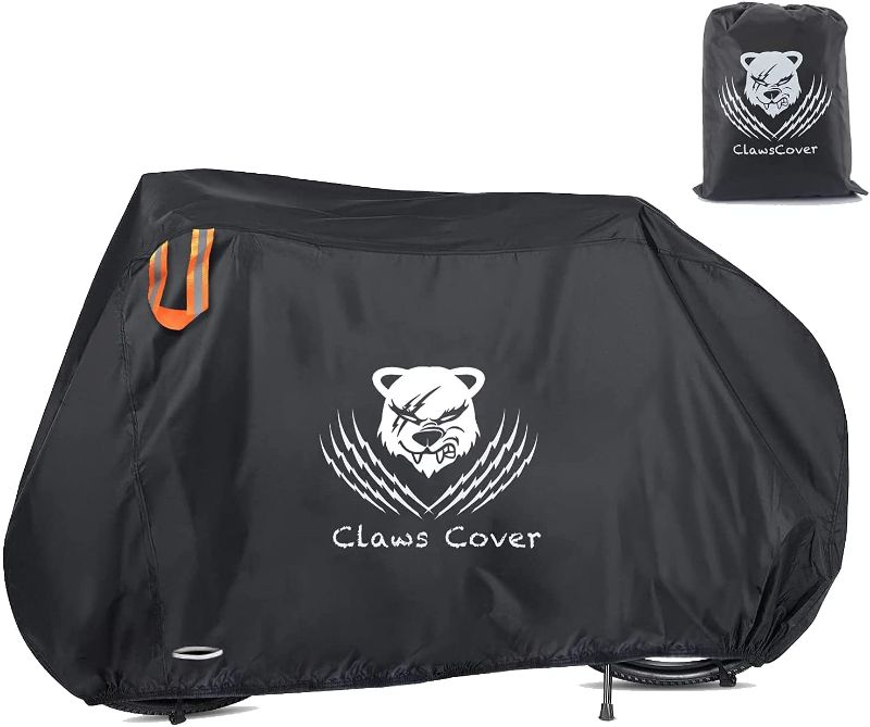 Photo 1 of ClawsCover Bikes Covers Waterproof  Heavy Duty Oxford Bicycles Cover Accessories with Lock Hole Outdoor All Weather for Mountain Road Electric Beach Cruiser Exercise Hybrid Bike
