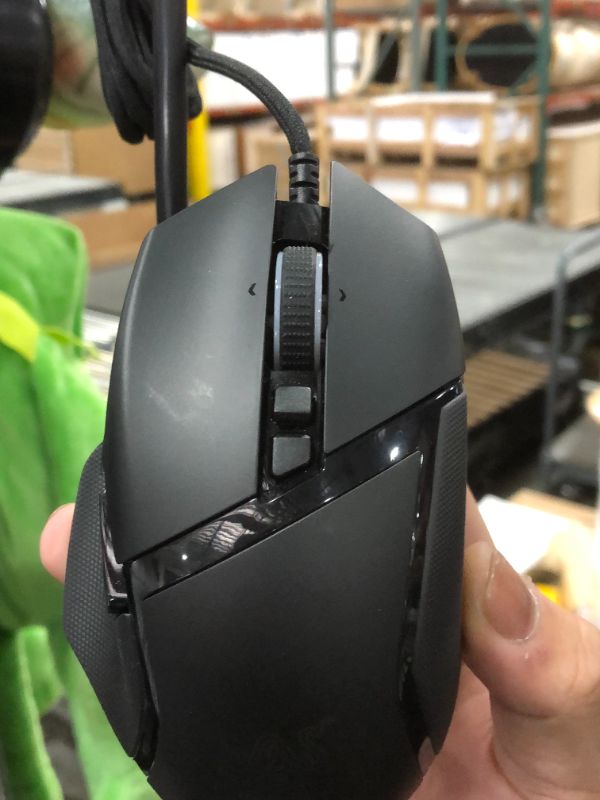 Photo 2 of Razer Basilisk Ultimate Hyperspeed Wireless Gaming Mouse: Fastest Gaming Mouse Switch, 20K DPI Optical Sensor, Chroma RGB Lighting, 11 Programmable Buttons, 100 Hr Battery, Classic Black
