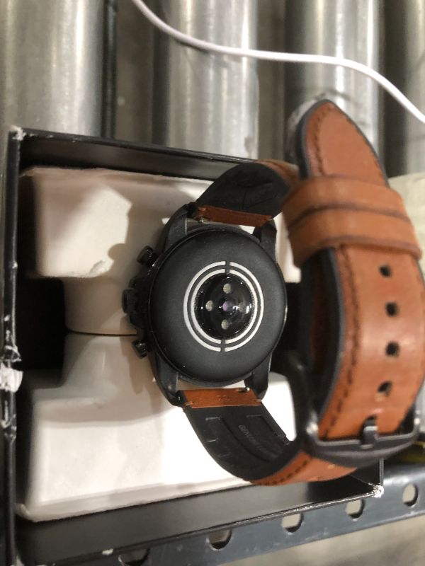 Photo 3 of FOSSIL Gen 6 Smartwatch Brown Leather