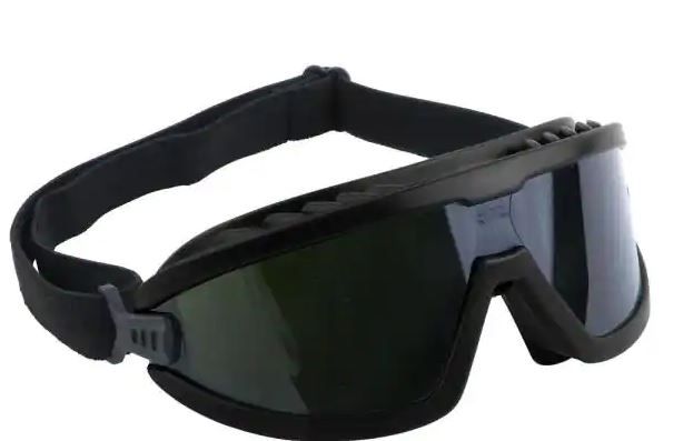 Photo 1 of 4 in. Green Safety Black IR5 Lens Brazing Goggles
