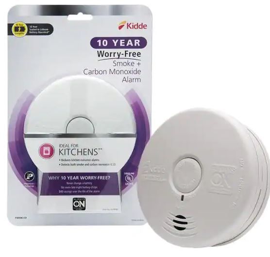 Photo 1 of 10-Year Worry Free Smoke & Carbon Monoxide Detector, Lithium Battery Powered with Photoelectric Sensor
