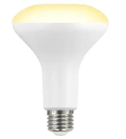 Photo 1 of 65-Watt Equivalent BR30 Dimmable LED Light Bulb Bright White (6-Pack)
