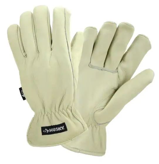 Photo 1 of Medium Grain Cowhide Water Resistant Leather Work Glove
