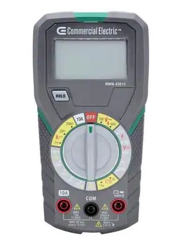 Photo 1 of Manual Ranging Multimeter
