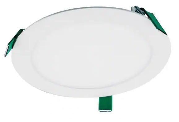 Photo 1 of 8 in. Selectable CCT New Construction Canless Recessed Integrated LED Kit
