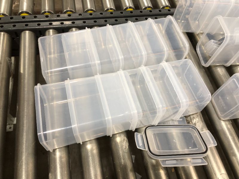 Photo 3 of 24 PIECES MEAL PREP CONTAINERS WITH 21 SEALED LIDS