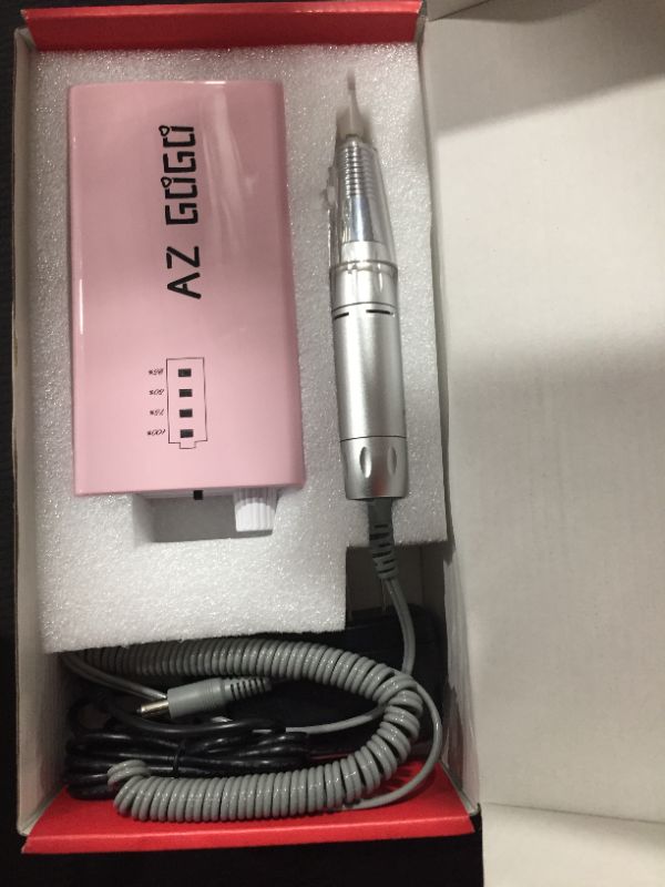 Photo 1 of AZ Gogo 30000rpm Portable Nail Drill Machine,Professional Rechargeable Electric