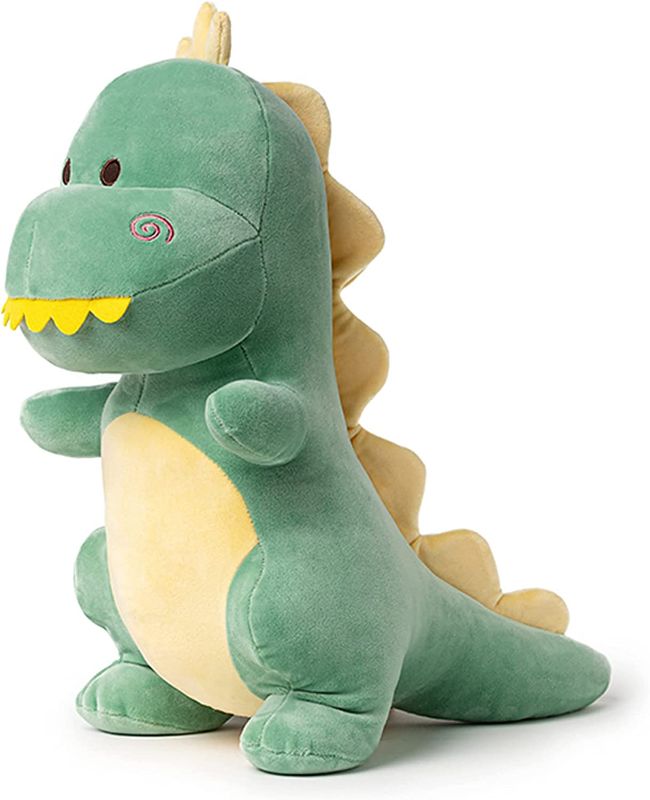 Photo 1 of Dinosaur Stuffed Animal,12“ Cute Stuffed Dinosaur Plush Soft Dino Plush Dinosaur Plushie Toys for Boys Girls Baby Kids (Green)
