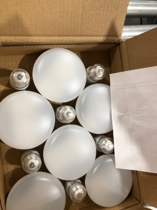 Photo 2 of Amico 12 Pack BR30 LED Bulb 9W=65W