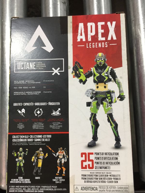 Photo 3 of Apex Legends: 6 in Action Figure - Octane Wave 4
