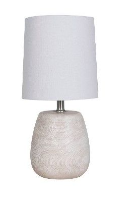 Photo 1 of 2 PACK - Polyresin Wood Accent Lamp - Threshold™