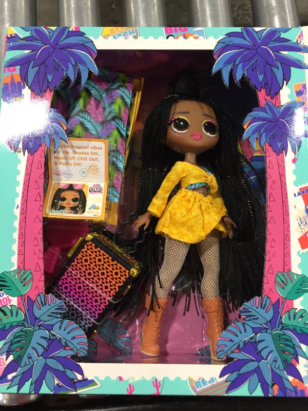 Photo 1 of LOL Surprise OMG World Travel Sunset Fashion Doll with 15 Surprises Including Fashion Outfit, Travel Accessories and Reusable Playset – Great Gift for Girls Ages 4+
