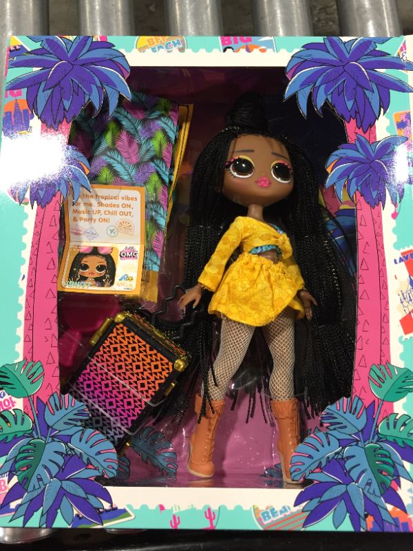 Photo 2 of LOL Surprise OMG World Travel Sunset Fashion Doll with 15 Surprises Including Fashion Outfit, Travel Accessories and Reusable Playset – Great Gift for Girls Ages 4+
