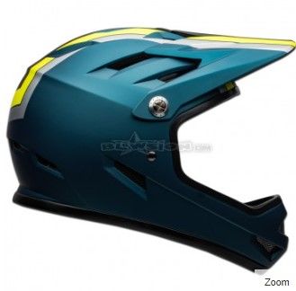 Photo 1 of Bell Sanction Helmet - Agility Matte Blue/Hi-Viz
