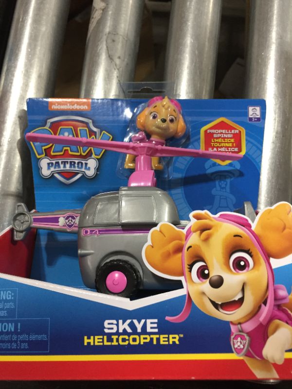 Photo 2 of Paw Patrol, Skye’s Helicopter Vehicle with Collectible Figure, for Kids Aged 3 and Up
