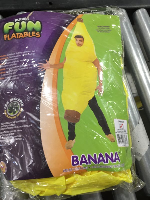 Photo 2 of Rubie S Inflatable Banana Men S Halloween Fancy-Dress Costume for Adult Standard
