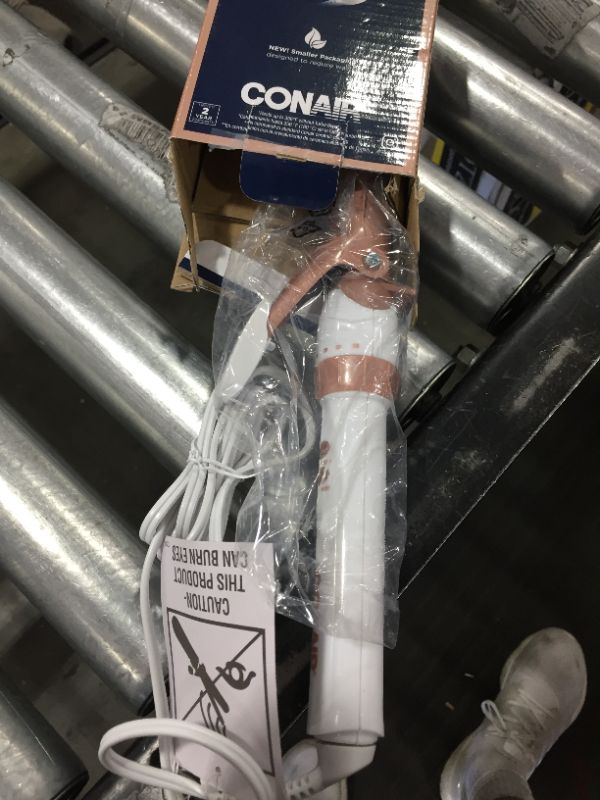 Photo 1 of Conair Double Ceramic Curling Iron 1 Rose Gold CD701GN
