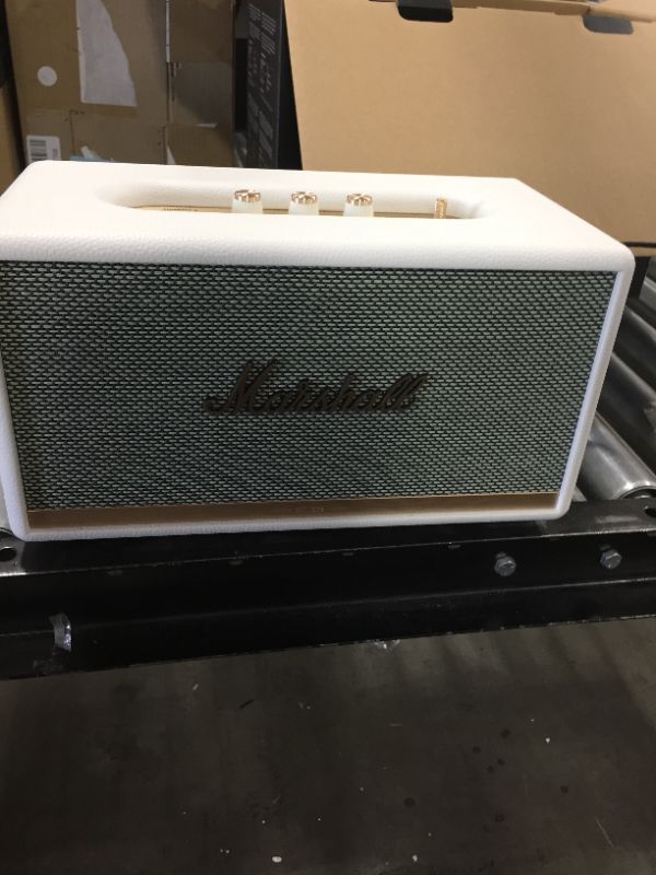 Photo 2 of Marshall - Stanmore II Bluetooth Speaker - White
