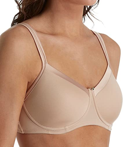 Photo 1 of Amoena Women's Lara Satin Pocketed Seamless Wire Free Tshirt Bra size 36 AA
