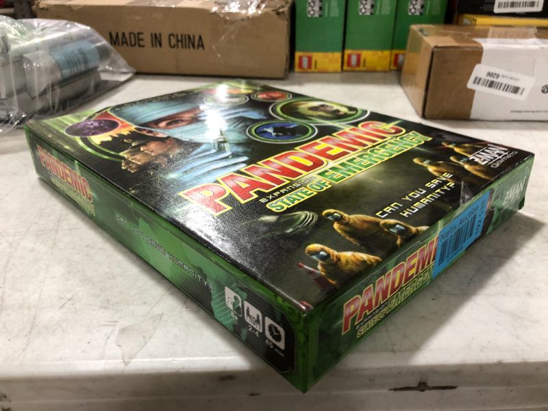 Photo 4 of Pandemic State of Emergency Board Game EXPANSION | Family Board Game | Strategy Board Game | Cooperative Board Game | Ages 8+ | 2 to 4 players | Average Playtime 45 minutes | Made by Z-Man Games
