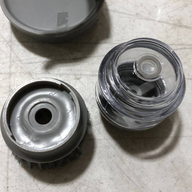 Photo 1 of automatic soap dispenser brush sponge with stand