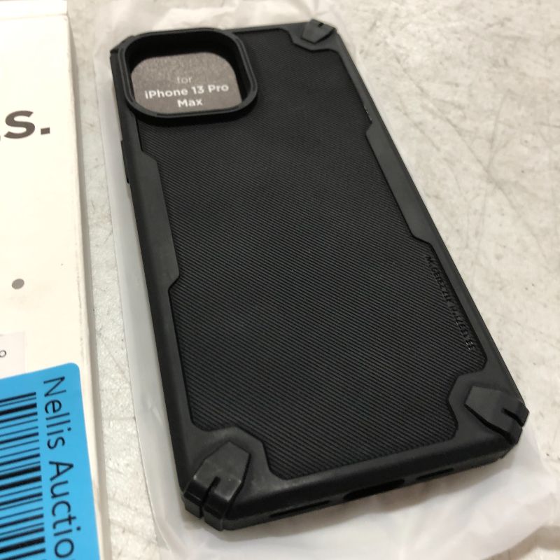 Photo 1 of elago Armor Compatible with iPhone 13 Pro Max Case 6.7 Inch - US Military Grade Drop Protection, Heavy-Duty Protection, Carbon Fiber Texture, Tough Rugged Design, Shockproof Bumper Cover (Dark Green)
