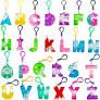 Photo 1 of 26 pcs Letters Keychain Push Pop Fidget Toys Set, Mini Pop Keychain, Fidget Keychain Silicone Push Bubble Sensory Toys, Fidget Popper Anti-Anxiety Stress Reliever Sensory Toys for Kids Adults
