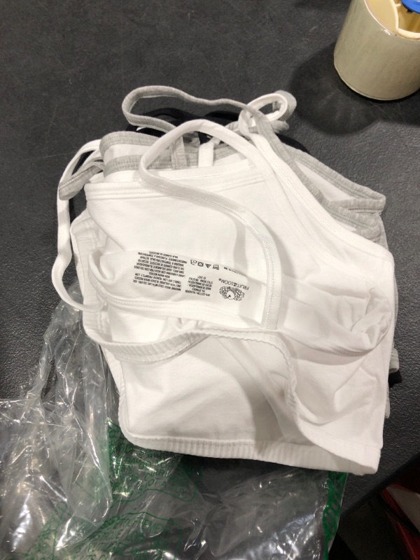Photo 1 of 8 Fruit of the Loom Women's Spaghetti Strap Cotton Pullover Sports Bra. SIZE 38 