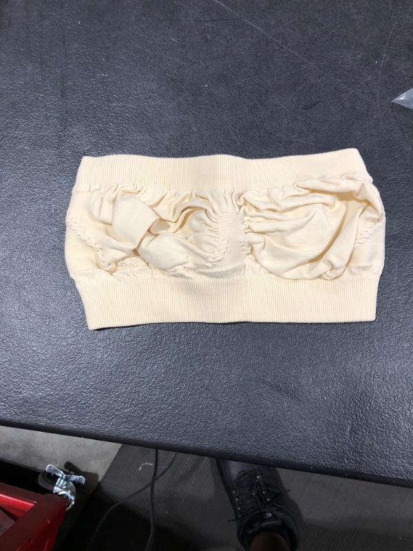 Photo 1 of ANGOOL Strapless Comfort Wireless Bra with Slip Silicone Bandeau Bralette Tube Top 1/2/3 Packs