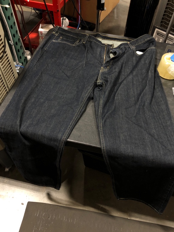 Photo 1 of 44W X 34L Dark Blue Men's Jeans