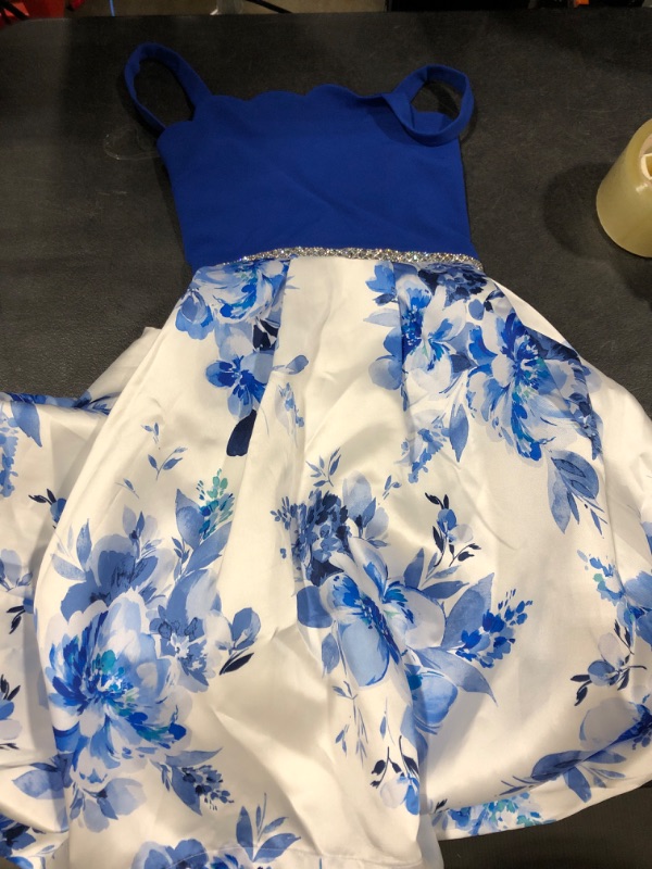 Photo 1 of Blue and White Girl Dress. Size 16