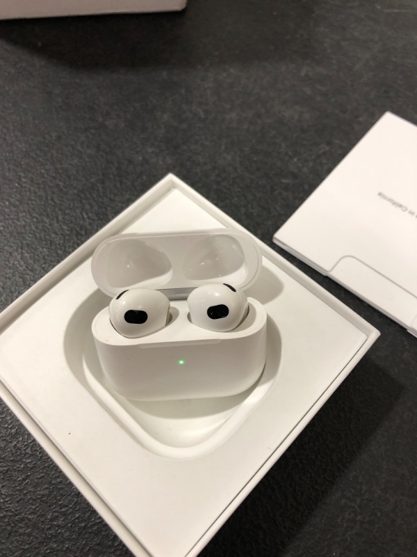 Photo 2 of Apple AirPods 3rd Generation - White MME73AM/a
