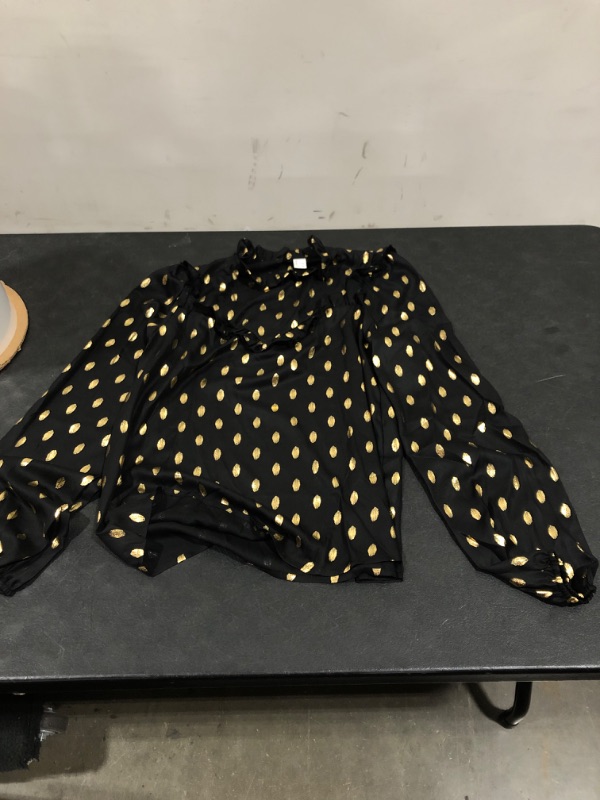 Photo 1 of Black and Gold Shirt. Size SM